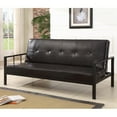 thumbnail image 1 of InRoom Designs Klik-Klak Convertible Sofa Bed - Brown / Black, 1 of 3