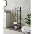 thumbnail image 1 of InRoom Furniture BM1234 5 Tier Storage Shelf, Pewter, 1 of 3