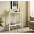 thumbnail image 1 of InRoom Furniture C1153-WH 36 x 7 x 32 in. Console Table, White, 1 of 4