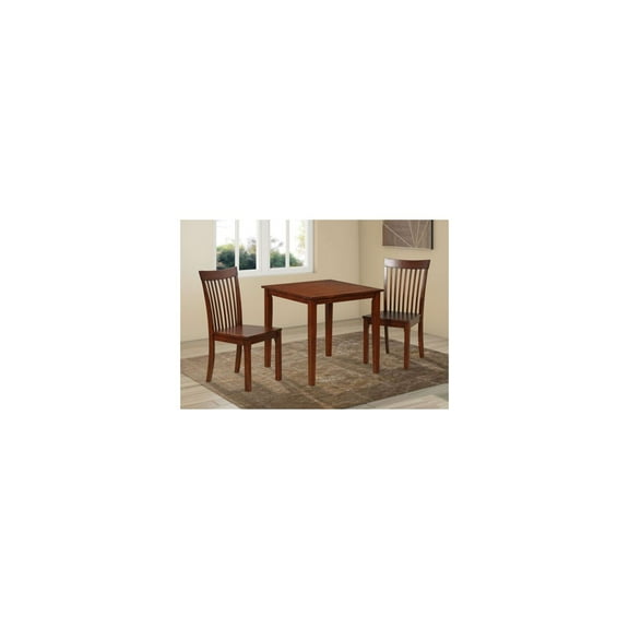Room Designs Dining Table 30" Cherry Contemporary Square
