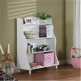 thumbnail image 1 of InRoom Designs White Bookcase, 1 of 2