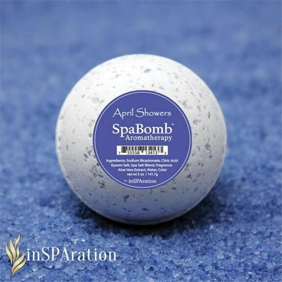 InSPAration INS753SB 5 oz SpaBomb, April Showers - Case of 12