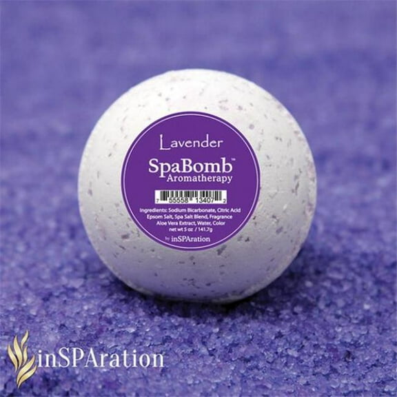 InSPAration INS747SB 5 oz SpaBomb, Lavender - Case of 12