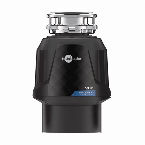 InSinkErator Contractor Power Series 333 Garbage Disposal with Cord - 3/4 HP in Black - 79848K-ISE