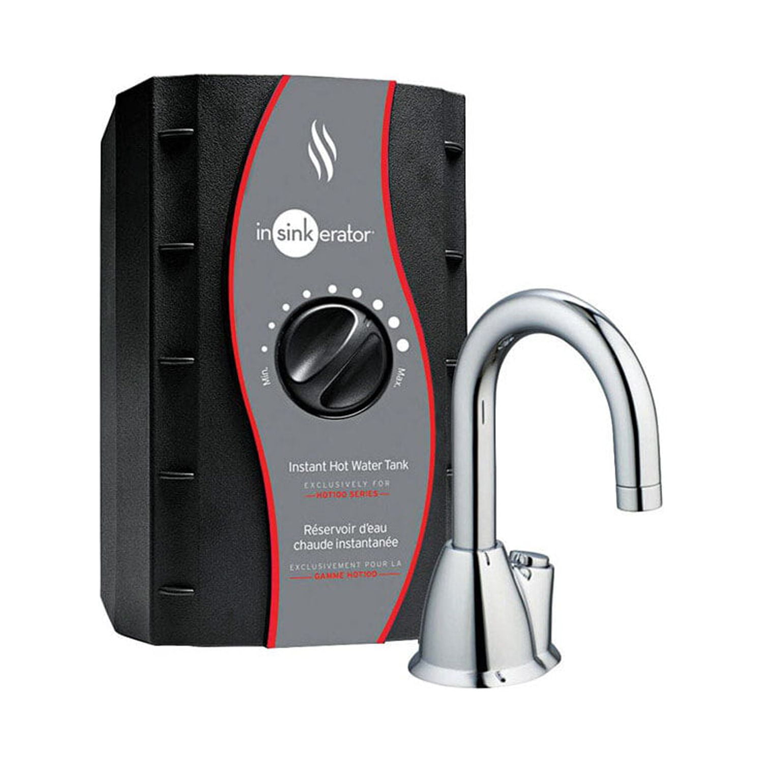 InSinkErator 2/3 gal. Silver Hot Water Dispenser Stainless Steel