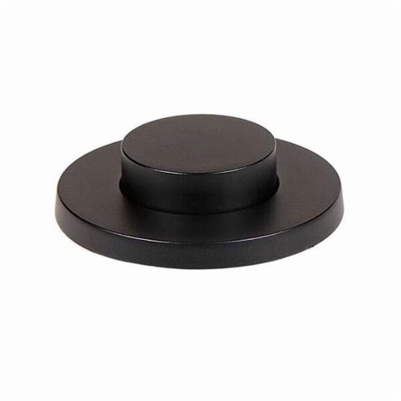 InSinkErator Decorative Air Switch Push Button, Tuxedo Style in Matte Black - 78663A-ISE