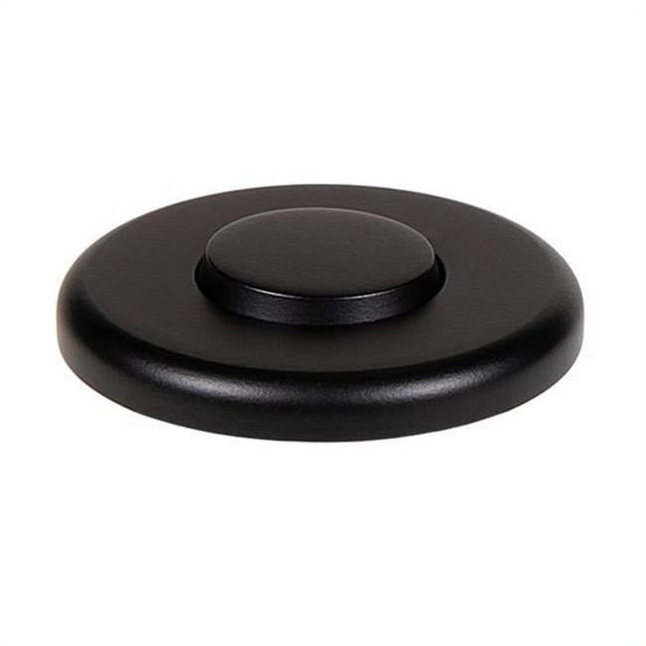 InSinkErator Decorative Air Switch Push Button, Pioneer Style in Matte Black - 78664A-ISE