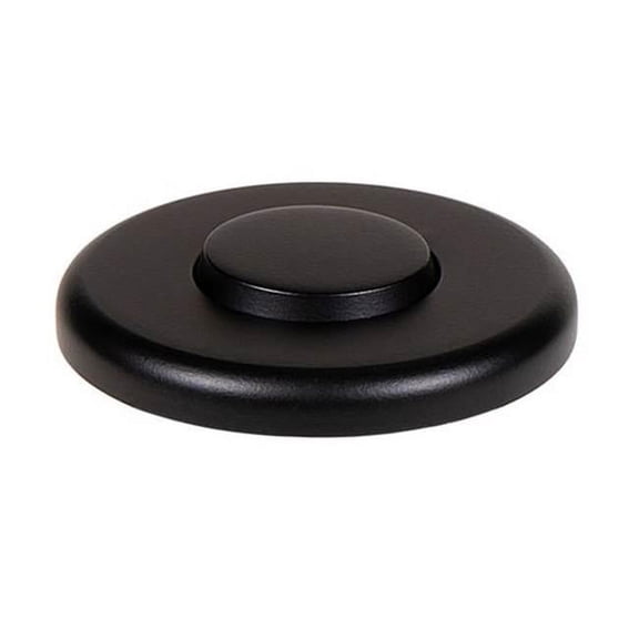 InSinkErator Decorative Air Switch Push Button, Pioneer Style in Matte Black - 78664A-ISE