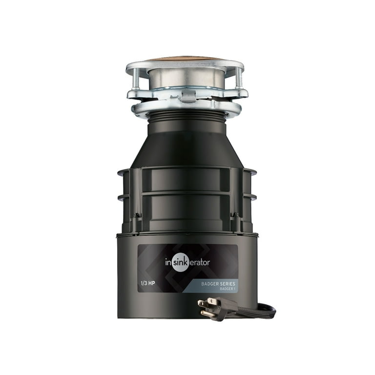 InSinkErator 1/3 HP Continuous Feed Garbage Disposal with Power Cord InSinkErator 1/3 HP Continuous Feed Garbage Disposal with Power Cord
