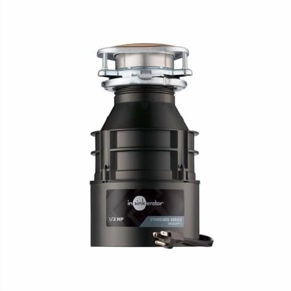 InSinkErator Badger 1 CORD 1/3 HP Continuous Feed Garbage Disposal with Power Cord