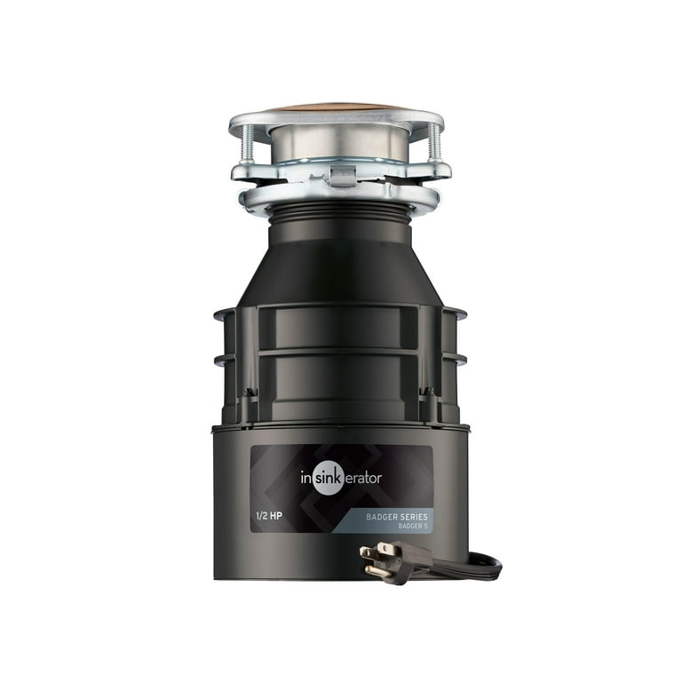 InSinkErator Badger 5 1/2-HP Continuous Feed Garbage Disposal InSinkErator Badger 5 1/2-HP Continuous Feed Garbage Disposal