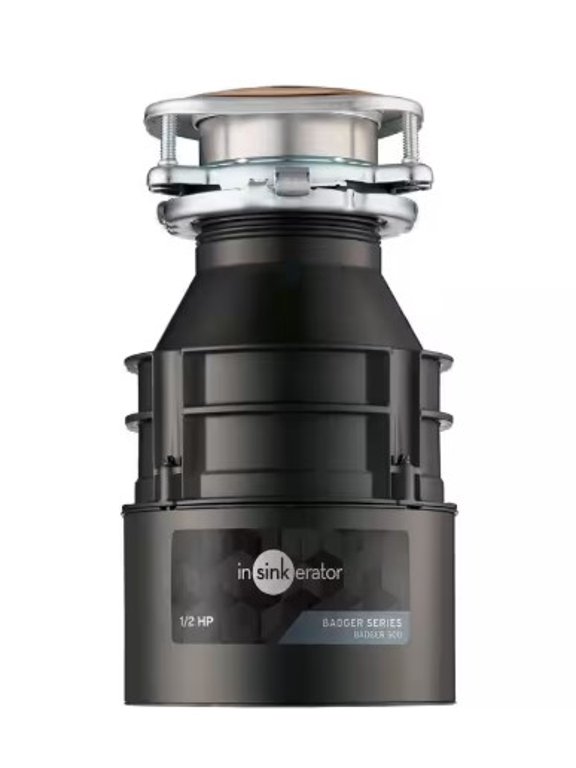Badger 500, 1/2 HP Continuous Feed Kitchen Garbage Disposal, Badger Series