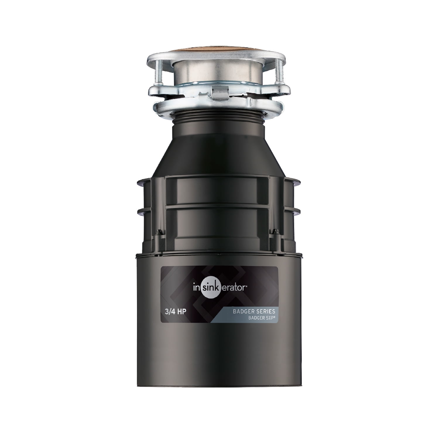 InSinkErator Badger 5XP, 3/4 HP Continuous Feed Kitchen Garbage Disposal, Badger Series