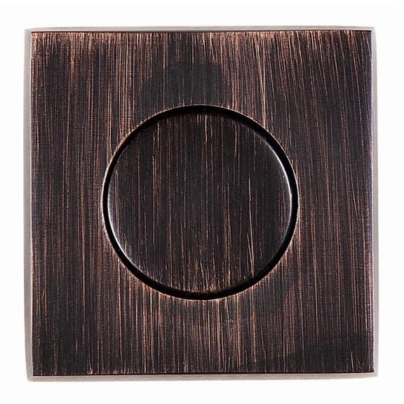 InSinkErator Decorative Air Switch Push Button, Square in Classic Oil Rubbed Bronze - 78667D-ISE