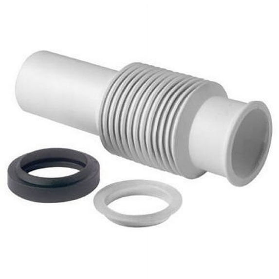 InSinkErator Flexible Discharge Tube FDT-OO - Plastic, 1.5 In. ID, 6-10 In. Length