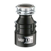 InSinkErator Garbage Disposal, Badger 1, 1/3 HP Continuous Feed — Residential Use, Standard Application
