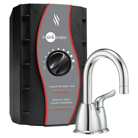 InSinkErator Invite HOT150 Instant Hot Water Tap Dispenser Faucet System, Chrome