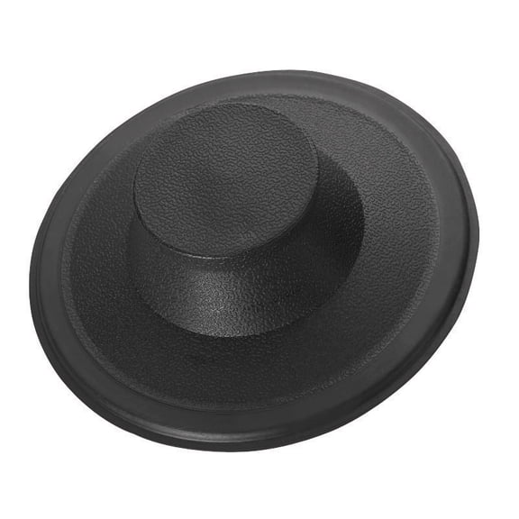 InSinkErator STP-PL 3.5" Heavy Duty Black Plastic Drain Stopper