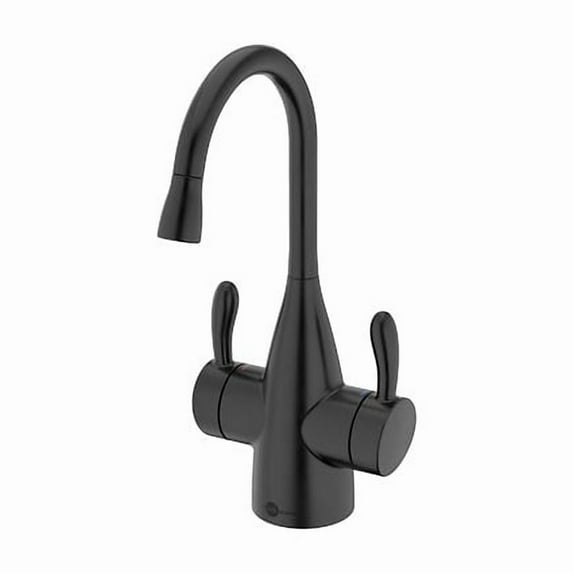 InSinkErator Showroom Collection FH1010 Transitional Instant Hot and Cold Faucet in Matte Black - 45386Y-ISE
