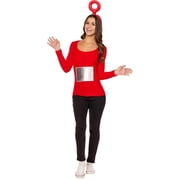 Teletubbies Po Adult Costume Kit | Headband and Patch