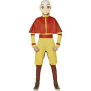 InSpirit Designs Avatar: The Last Airbender Aang Halloween Fantasy Costume Male, Child 4-10, Yellow