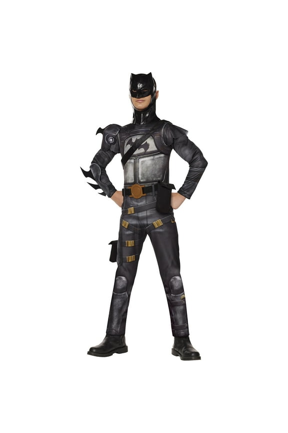 InSpirit Designs Fortnite Batman Zero Halloween Fantasy Costume Male, Teen 14-17, Black