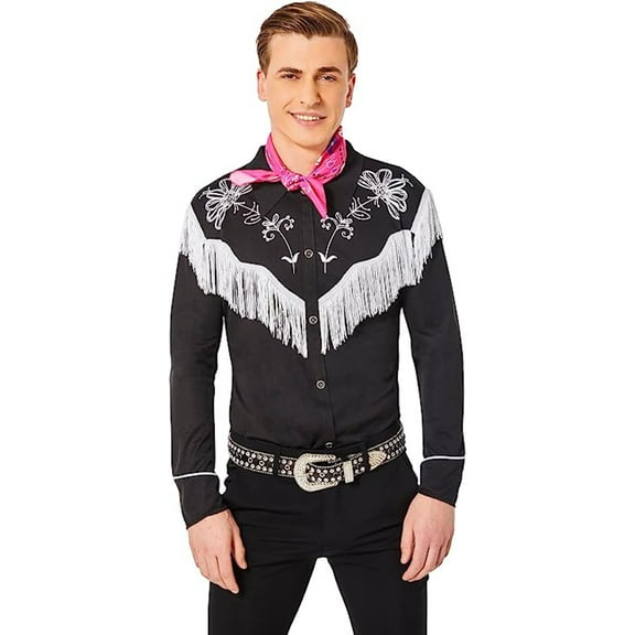 InSpirit Designs, LLC Barbie Movie Ken Cowboy Adult Costume | Small Male