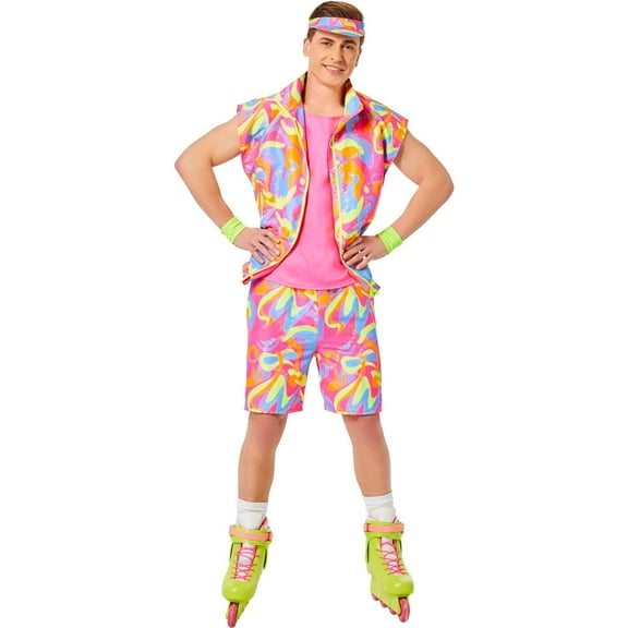 InSpirit Designs, LLC Barbie Movie Roller Blade Ken Adult Costume | Large Male