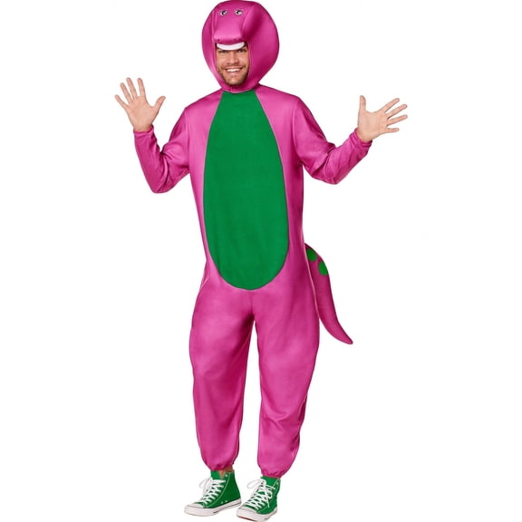 InSpirit Designs, LLC Barney Adult Costume | Large Unisex