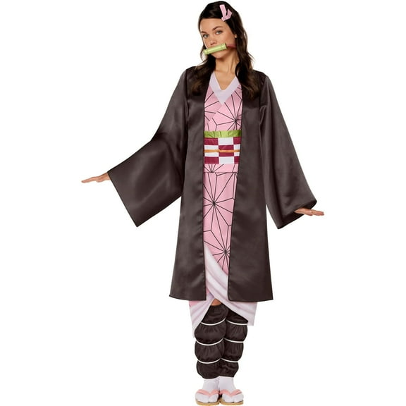 InSpirit Designs, LLC Demon Slayer Nezuko Adult Costume | X-Large Female