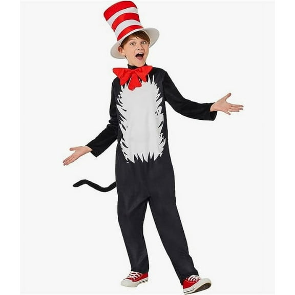 InSpirit Designs, LLC Dr Seuss Cat In The Hat Child Costume | Small Unisex