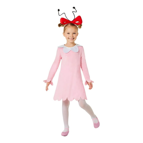 InSpirit Designs, LLC Dr. Seuss Cindy Lou Who Toddler Costume | XX-Small Female
