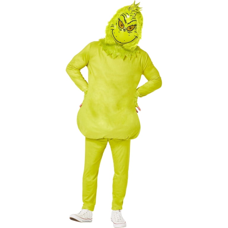 Fun World Dr. Seuss Grinch Adult Costume - Large 42-44, Includes Tunic,  Mask, Gloves, Leggings - Walmart.com