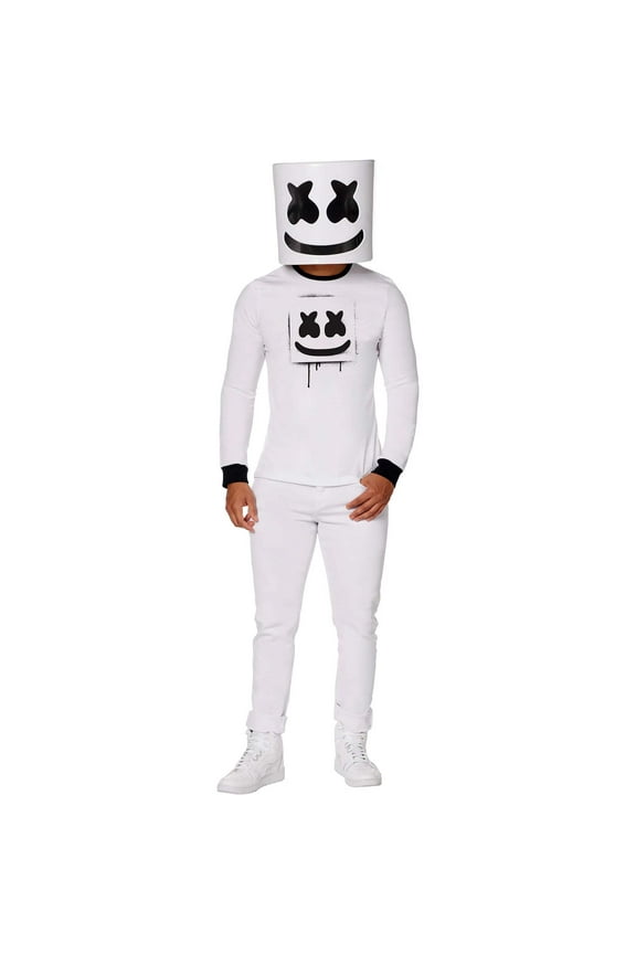 Marshmello Adult Costume | Large Unisex