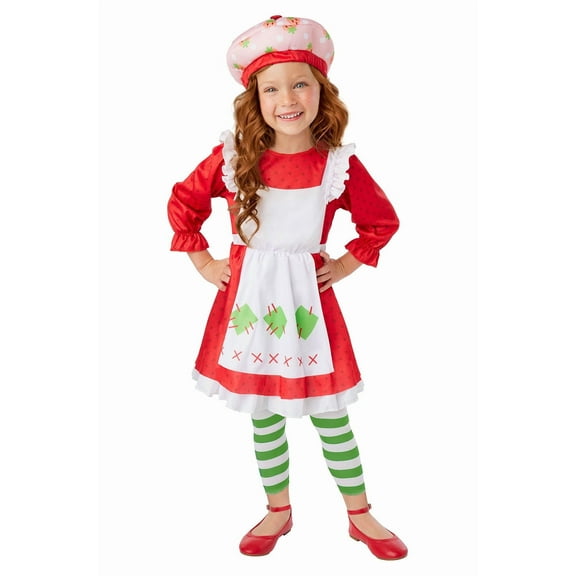 InSpirit Designs, LLC Strawberry Shortcake Toddler Costume | XX-Small Female