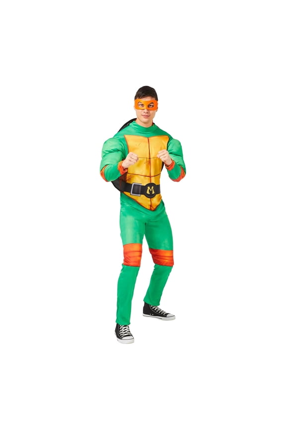 InSpirit Designs, LLC TMNT Michelangelo Movie Adult Costume | Large Male