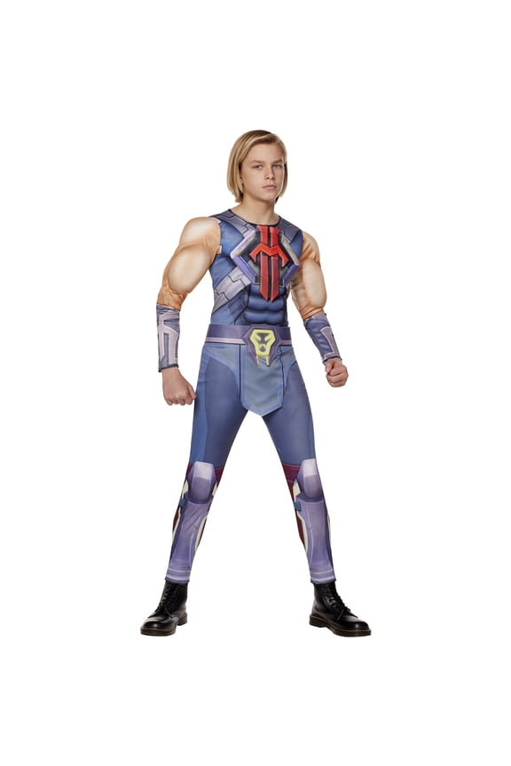 InSpirit Designs Masters of the Universe He-Man Halloween Fantasy Costume Male, Child 4-10, Blue