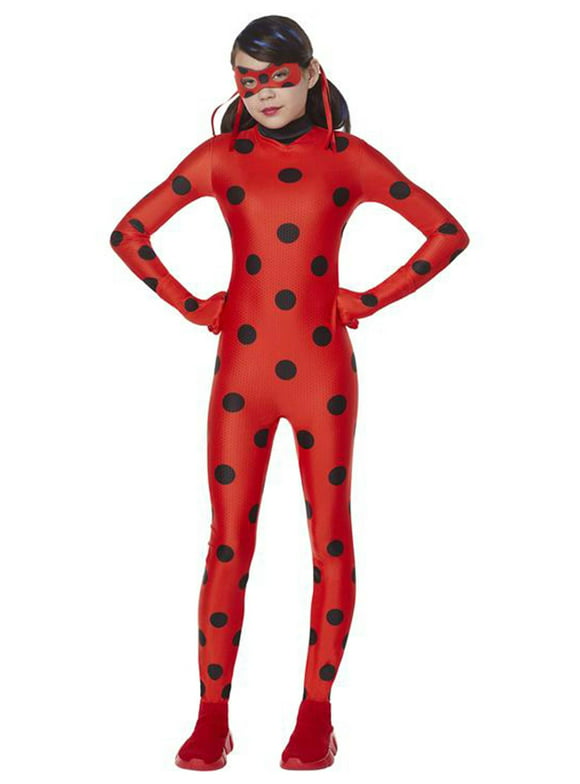 InSpirit Designs Miraculous Ladybug Girl's Fancy-Dress Costume for Child, L