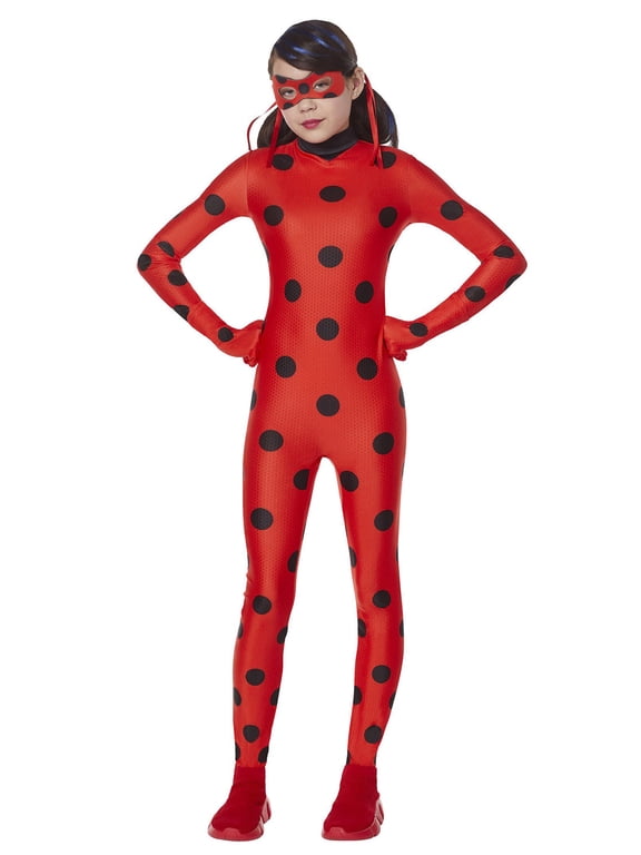 Miraculous Ladybug Girl's Fancy-Dress Costume for Child, XL
