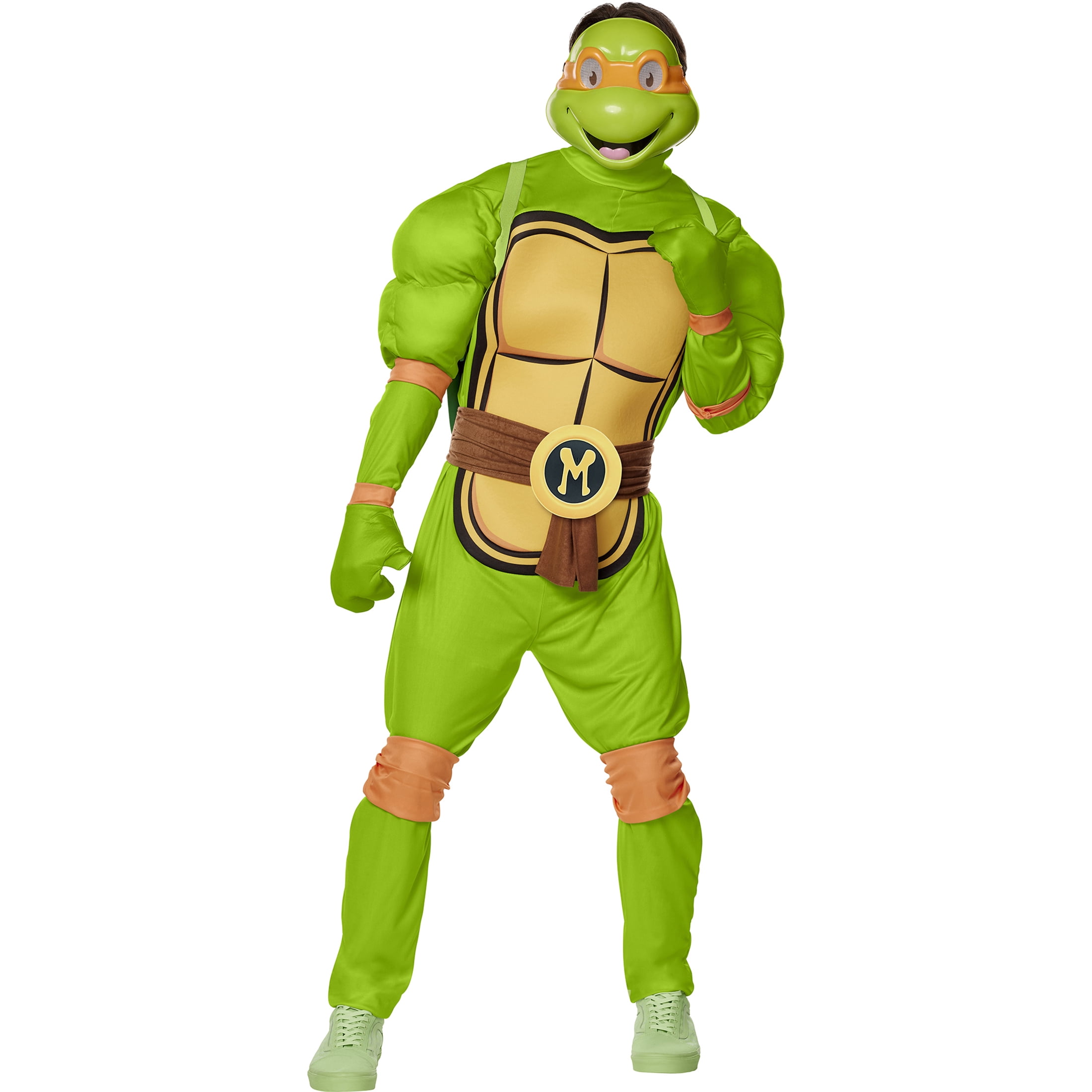 InSpirit Designs Teenage Mutant Ninja Turtles Michelangelo Halloween Fantasy Costume Male, Adult