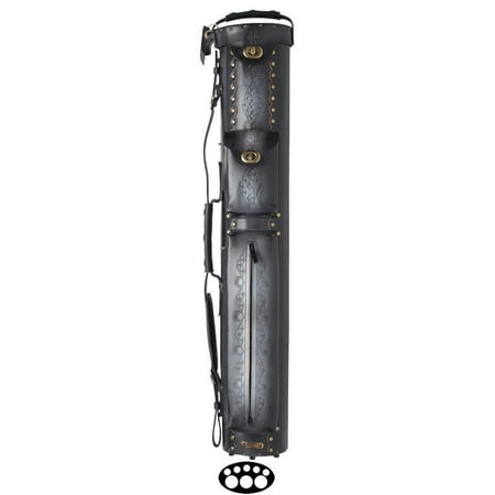 InStroke IST35 BLACK 3Bx5S Billiards Pool Cue Stick Case w/ Shoulder Strap