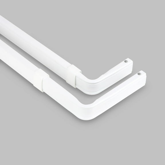 InStyleDesign  Adjustable Lockseam Double Curtain Rod