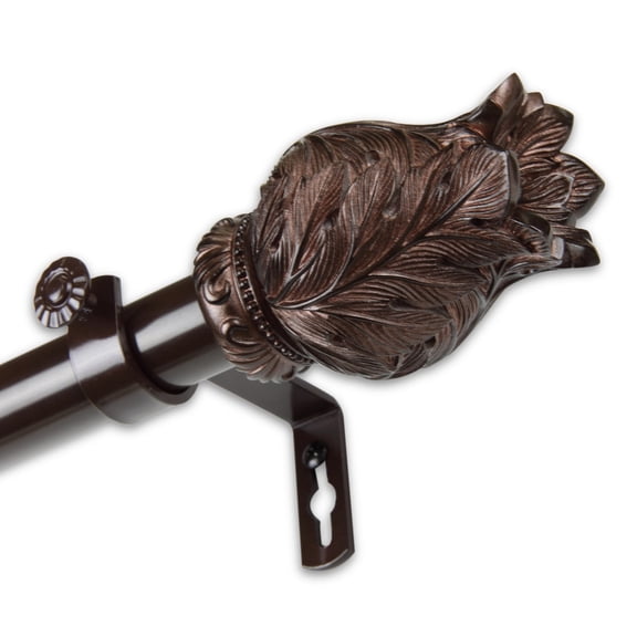 InStyleDesign  Artemis 1 inch Diameter Adjustable Curtain Rod