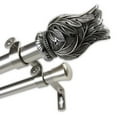 thumbnail image 1 of InStyleDesign  Artemis 1 inch Diameter Adjustable Double Curtain Rod, 1 of 4