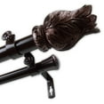 thumbnail image 1 of InStyleDesign  Artemis 1 inch Diameter Adjustable Double Curtain Rod, 1 of 4