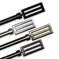 thumbnail image 1 of InStyleDesign  Cavalier Curtain Rod Cocoa 66 to 120 inches Brown Finish, 1 of 5