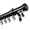 thumbnail image 1 of InStyleDesign  Edison Cordless Traverse Rod Black 28 to 48 inches Black Finish, 1 of 4