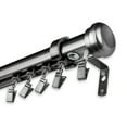 thumbnail image 1 of InStyleDesign  Edison Cordless Traverse Rod Pewter 110 to 156 inch Grey Finish, Pewter Finish, 1 of 4