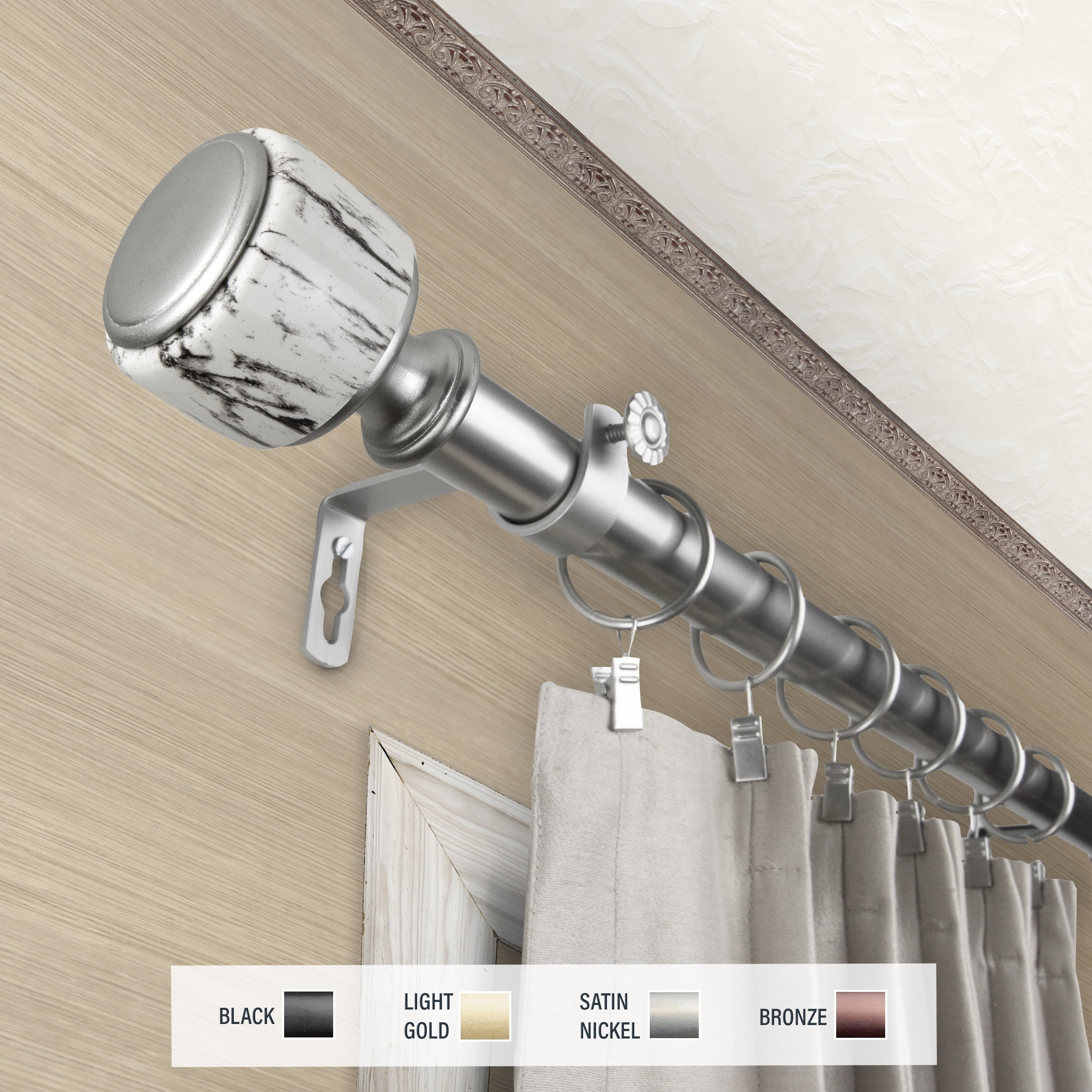 240 Inch Curtain Rod