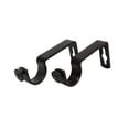 thumbnail image 1 of InStyleDesign  Pair of Brackets for 1 inch Rod - n/a Black Black Finish, 1 of 4